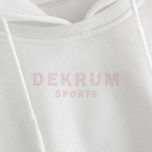 Sweats à capuche pour femmes Vente en gros Sweats à capuche personnalisés de couleur unie Sweats à capuche de haute qualité pour femmes en bas quantité minimale de commande - Product Image 4