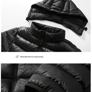 Chaqueta acolchada Venta al por mayor Tallas grandes Puffer Coat Impermeable Logo Terminado Invierno Outwear Casual 5XL - Product Image 2