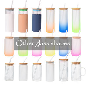 Globo de nieve de cristal de doble pared vacío, vaso de cerveza preperforado con agujero, 12oz, 16oz, 20oz, sublimación - Product Image 6