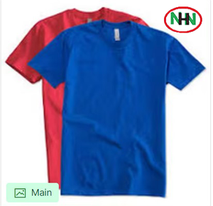 Vente en gros, logo de votre marque personnalisé, t-shirt 100% coton, t-shirt blanc pour hommes, t-shirts unis décontractés pour hommes - Product Image 1