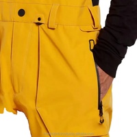 Pantalon de ski personnalisé pour homme – Salopette de snowboard isolée, imperméable et coupe-vent, pantalon de sport d'hiver pour activités de plein air