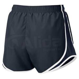 Short de course respirant confortable pour femme avec décoration à motif et bouton pour un style de vie actif - Product Image 3