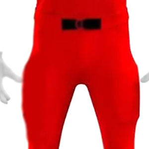 "ชุดกีฬาฟุตบอลชายระบายอากาศสีแดงสำหรับอเมริกันฟุตบอล" - Product Image 5