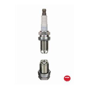 Bougie d'allumage Iridium BKR7EKC Neuve, filetage 14mm, pour essence, compatible universellement avec Chevrolet, Audi, Skoda - Product Image 1