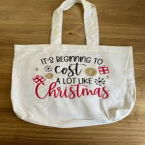 Vente en gros de sac fourre-tout de Noël personnalisé en laine fine tricoté pour enfants avec lettre rouge pour cadeau de bonbons Aus - Product Image 6