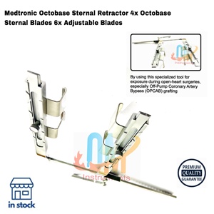 Nouveau système d'opérateur sternal professionnel Medtronic OctoBase – Opérateur chirurgical haute performance pour la chirurgie cardiovasculaire |   OldMed - Product Image 5