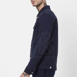 Vente en gros de vestes en jeans de qualité supérieure pour hommes fabriqués au Pakistan avec logo personnalisé 100% coton pour l'hiver - Product Image 2