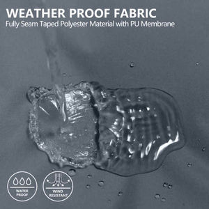 Veste tactique imperméable pour homme, style bombardier, doublure en polyester, broderie sur le devant, pour la randonnée hivernale - Product Image 5