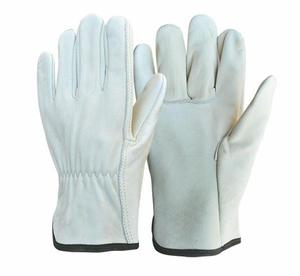 Gants de sécurité en cuir de vachette fendu Gants de travail en cuir de sécurité industrielle en cuir conducteur et industrie - Product Image 1