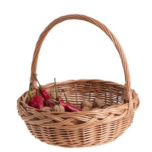 Natural Wicker Cane Wiwin Jute <b>Basket</b> <b>With</b> Handles Wholesale Item Top Standard Product for Organizing <b>Shelves</b> Small Hot Selling - Product Image 3