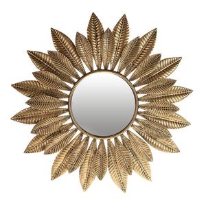 Miroir mural décoratif en verre et métal de luxe de haute qualité moderne pour le salon, la chambre et le bureau pour l'hôtel - Product Image 1