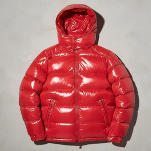 Chaqueta Acolchada con Aspecto Brillante y Teñido para Mujer, Tejido Impermeable y Transpirable, Diseño Reversible, Cuello Desmontable de Lana Ecológica - Product Image 5