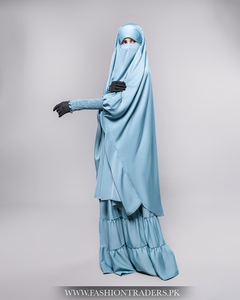 Modeste de qualité supérieure pour Abaya tenue islamique robe de soirée longueur au sol fabricant OEM tissu ample en polyester - Product Image 6