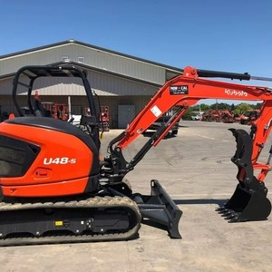 Miniexcavadora Kubota U27 4, excavadora hidráulica compacta, excavadora pequeña sobre orugas para trabajos de construcción y paisajismo - Product Image 2