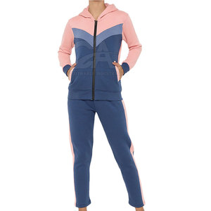 Quick Dry <b>Women</b> Fleece Tracksuit Custom Logo <b>Women</b> Fleece Tracksuit Jogging Wear <b>Women</b> Fleece Tracksuit High Quality - Product Image 1