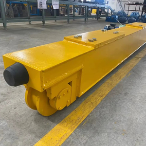 Chariot d'extrémité de bloc L résistant de 10 tonnes pour l'équipement de levage motorisé industriel de chariot à grue aérienne d'EOT de double poutre - Product Image 1