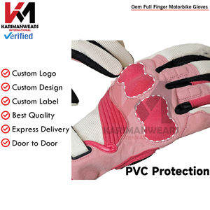 Gants de protection pour moto en fibre de carbone, anti-impact, à doigts complets, compatibles avec les écrans tactiles, équipement de conduite en gros - Product Image 3