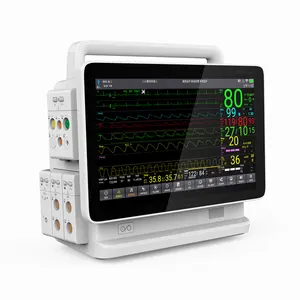 CONTEC garanzia 12 mesi impermeabile portatile medico monitor di telemedicina monitor paziente modulare prezzo