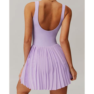 Service OEM Uniforme de tennis imprimé de logo personnalisé Nouveau design de haute qualité à bas prix Uniforme de tennis à pagaie confortable - Product Image 3