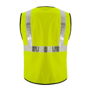 Chaleco de seguridad de trabajo Premium Hi Vis de la mejor calidad, chaleco de construcción de seguridad Personal reflectante, informal, impermeable, transpirable - Product Image 6
