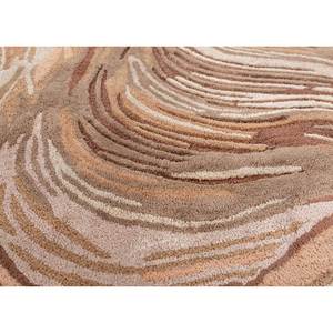 Tapis rectangulaire en laine et viscose tufté à la main, rouge orangé, abstrait, pour salon, chambre, couloir - Tra-15172 - Product Image 3