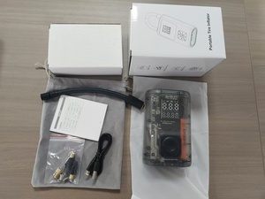 Gonfleur de pneus portable intelligent avec écran LCD numérique, <span class=keywords><strong>compresseur</strong></span> d'air sans fil 150 PSI pour pneus de voiture et de vélo - Product Image 4