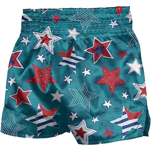 Arts martiaux sur mesure de haute qualité porter de l'équipement coton classique confortable brodé léger Kickboxing vêtements - Product Image 1