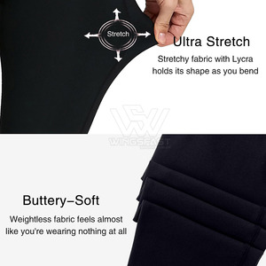 กางเกงเลกกิ้งเอวยางยืดสำหรับเล่นโยคะฟิตเนสยิมกางเกงไร้ตะเข็บระบายอากาศ - Product Image 6