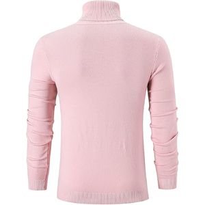 Pull en tricot à col polo pour hommes Pull en polyester à manches longues Pull en gros d'usine avec logo personnalisé de bonne qualité - Product Image 2