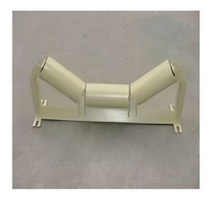 Soporte de marco de rodillo de transportador de servicio pesado con sistema de soporte de rodillo de correa para aplicaciones de manejo de materiales y transportador de minería - Product Image 1