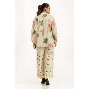 ชุดเซ็ตผ้าลูเร็กซ์พิมพ์ลาย IUSTTS-1284 สไตล์ลำลองสำหรับฤดูใบไม้ผลิ/ฤดูร้อน - Product Image 5