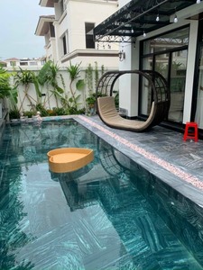 Bandeja Flotante de Ratán Sintético para Piscina, Cesta de Servicio para Desayuno y Fiestas, Fabricada en Vietnam - Product Image 4