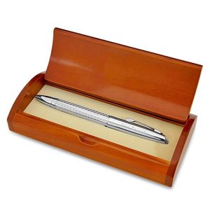 Juego de bolígrafos de regalo de lujo de alta calidad de bambú hecho a mano personalizado bolígrafo de madera con logotipo grabado personalizado con caja de madera - Product Image 2