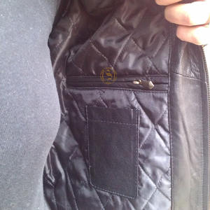 Haute Qualité 2024 Cuir Matériel Pas Cher Prix Logo Personnalisé Nouveau Design Hommes Nouveau Design Veste En Cuir - Product Image 2