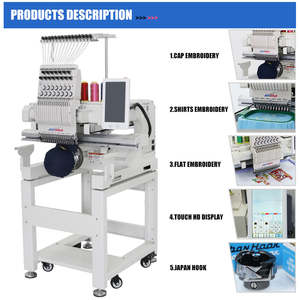 Top New Sales Brother <b>Sewing</b> Single Head Computerized Prices of Embroidery <b>Machine</b> for Home or Factory Use - Product Image 5
