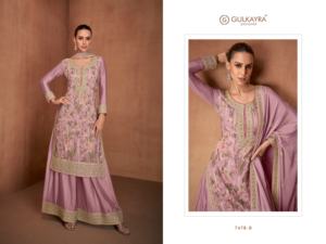 Traje Salwar Kameez con Bordado Étnico Indio de Maruti Fashion, con Dupatta, para Bodas, en Chinon Bordado, para Todas las Temporadas - Product Image 3