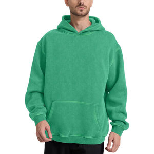 Sudadera de lavado ácido con estilo personalizable de alta calidad para hombre, Sudadera con capucha desgastada cómoda a la moda, técnicas bordadas para invierno - Product Image 2