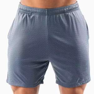 Pantalones Cortos Personalizados para Hombre, Tela de Lona, Transpirables, Cintura Elástica, Diseño Sólido, Estilo Urbano con Bolsillos para Gimnasio - Product Image 2