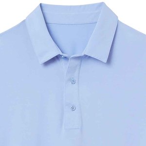 Fabricante de ropa Polo para hombres Ropa de deporte de manga corta de secado rápido Venta al por mayor precio barato Polo para hombres - Product Image 6