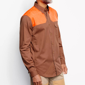 Maillot de chasse à manches longues imprimé arbre véritable camouflage extérieur personnalisé randonnée camping uniforme tactique court camouflage - Product Image 5