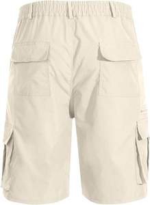 Pantalones cortos de carga de color sólido de alta calidad con bolsillos, pantalones cortos de algodón informales de calle para hombres a la venta, precios de fábrica - Product Image 2