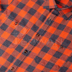 Camisas de franela de calidad superior para hombre, camisas de franela transpirables para hombre, camisas de franela de ajuste Regular para hombre - Product Image 4