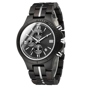 Regalo di Anniversario <span class=keywords><strong>in</strong></span> <span class=keywords><strong>Legno</strong></span>, <span class=keywords><strong>Orologio</strong></span> <span class=keywords><strong>da</strong></span> <span class=keywords><strong>Polso</strong></span> Cronografo <span class=keywords><strong>in</strong></span> <span class=keywords><strong>Legno</strong></span> Massiccio per Fidanzato, Papà, Marito - Product Image 3