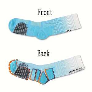 Calcetines personalizados de moda para hombre y mujer, calcetines de yoga ecológicos absorbentes de sudor y de nailon a la moda - Product Image 5