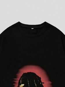 เสื้อยืดผ้าฝ้ายขนาดใหญ่สำหรับผู้ชายเสื้อยืดสกรีนลายออกแบบได้ตามต้องการ - Product Image 4