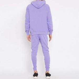 ชุดกีฬาสองชิ้นสไตล์สตรีทสำหรับผู้ชายชุดวอร์มลายทางผ้าคอตตอน100% สำหรับฤดูหนาว - Product Image 3