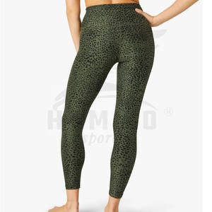 Women Custom High Waist <b>Men's</b> Fitness <b>Leggings</b> New Design <b>Gym</b> Workout Pants with Breathable Elastic Waist Closure Solid Pattern - Product Image 3