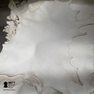 Full Hide Natural Goatskin Settgroup Vellum Parchment GoatSkin Bleached <b>White</b> Waterproof & Durable Furniture Accessories Trusted - Product Image 2