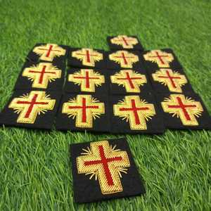 Insignias de bordado a mano de sacerdote de Iglesia religiosa de alta calidad parches de Regalia masónica suministros de Regalia masónica - Product Image 1