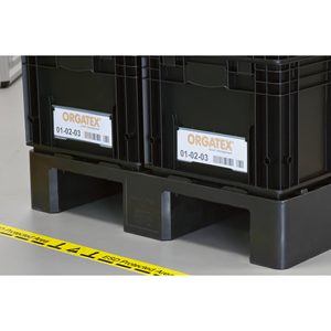 KAN-Label ESD Copertura per Etichette / Copertura Kanban, Trasparente, 50 pz / confezione, 1 3 DIN A4 99 x 209mm (H x L) - KAN-L - Product Image 3
